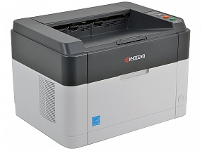 Принтер Kyocera FS-1060DN  Лазерный, 25стр/мин, 600dpi, duplex, LAN, USB2.0, A4  (картридж TK-1120)