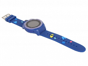Умные часы детские GiNZZU® GZ-507 violet 1.54" Touch/Геолокация по WI-FI/GPS/LBS/Гео-зоны/Кнопка SOS/nano-SIM