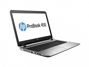 Ноутбук HP ProBook 450 <W4P34EA> i5-6200U (2.3)/8GB/1TB/15.6" HD AG/Int:Intel HD 520/DVD-SM/Cam HD/Bluetooth/FPR/Win7Pro + Win10Pro