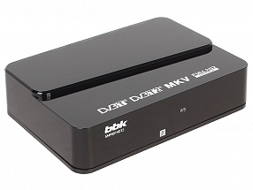 Цифровой телевизионный DVB-T2 ресивер BBK SMP001HDT2 черный 
