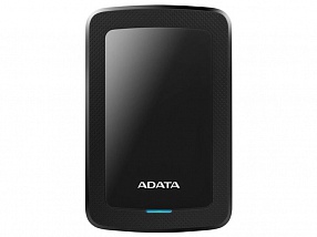 Внешний жесткий диск 4Tb Adata USB 3.0 AHV300-4TU31-CBK HV300 2.5" черный 
