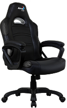 Кресло для геймера Aerocool AC80C AIR-B , черное, с перфорацией, до 130 кг