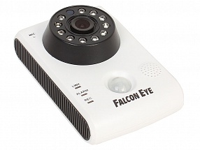 Комплект IP видеонаблюдения Falcon Eye FE-HOME KIT IP-камера и 2 датчика двери и датчик дымаIP видеокамера; Объектив 2.8мм; Матрица 1/4 CMOS; Разрешен