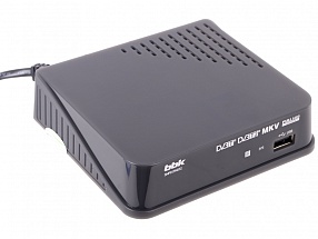 Цифровой телевизионный DVB-T2 ресивер BBK SMP017HDT2 черный