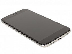 Смартфон Alcatel IDOL 5 (6058D) Metal Silver MT6753 (1.3)/3Gb/16Gb/5.2" (1920x1080)/16Mp+8Mp/3G/4G/