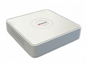 Видеорегистратор HiWatch DS-N204 4 IP@1080p; Аудиовход: 1 канал RCA;  Видеовыход: 1 VGA и 1 HDMI до 1080Р; Аудиовыход; 1 канал RCA;  Видеосжатие H.264