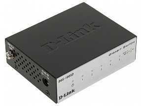 Коммутатор D-Link DGS-1005D/H2B Неуправляемый коммутатор с 5 портами 10/100/1000Base-T и функцией энергосбережения