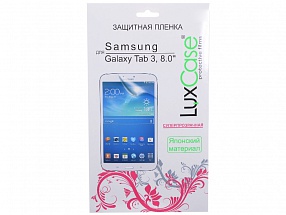Защитная пленка LuxCase для Samsung  Galaxy Tab 3, 8.0'' (Суперпрозрачная), SM-T310, 209х123 мм