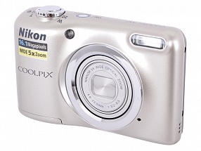 Фотоаппарат Nikon Coolpix A10 Silver <16Mp, 5x zoom, SD, USB, 2.7"> 