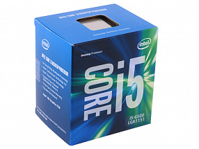 Процессор Intel® Core™ i5-6500 BOX  TPD 65W, 4/4, Base 3.2GHz - Turbo 3.6GHz, 6Mb, LGA1151 (Skylake) 