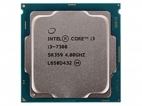 Процессор Intel® Core™ i3-7300 OEM <TPD 51W, 2/4, Base 4.0GHz, 4Mb, LGA1151 (Kaby Lake)>