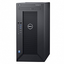Сервер Dell PowerEdge T30 E3-1225v5, 1x8GB, 2x1TB SATA 7.2k 3.5" HDD (4x3.5"), SATA RAID, DVDRW, 1GbE, AMT11, Tower, 1Y NBD 
