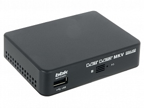 Цифровой телевизионный DVB-T2 ресивер BBK SMP131HDT2 темно-серый