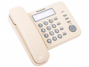 Телефон Panasonic KX-TS2352RUJ Flash, Recall, Pause, Память 3, Wall mt.