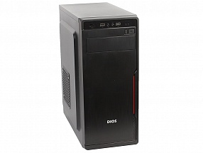 Корпус Sunpro DIOS II, ATX, 450Вт, черный , ДхШхВ: 398*196*423мм, 2x USB 2.0, 20+4-Pin, 4-Pin, 3*SATA, 2*MOLEX, FDD