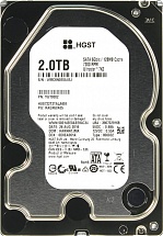 Жесткий диск Hitachi (HGST) Ultrastar 1W10002 2Tb SATA/3.5"/7200 rpm/128Mb