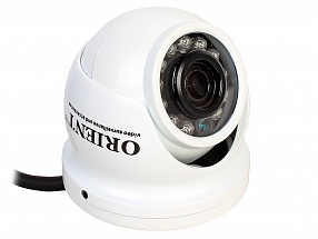Камера наблюдения ORIENT AHD-935-ON10B купольная мини, AHD 720p (1280x720), 1Mpx CMOS OmniVision OV9732, DSP Nextchip NVP2431H, 3.6 mm lens, IR 10m, a