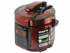 Мультиварка MARTA MT-4309 черный/красный