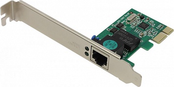 Сетевая карта D-Link DGE-560T/10/C1A Сетевой PCI Express адаптер с 1 портом 10/100/1000Base-T  (10шт. в коробке)