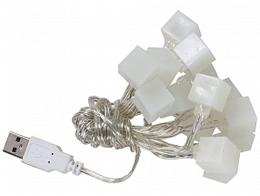 Новогодняя гирлянда "Ледяные кубики" Orient NY5075N USB 