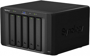 Модуль расширения Synology DX517 Expansion Unit for DS1517+,1817+ /upto 5hot plug HDDs SATA(3,5" or 2,5")/1xPS incl eSATA