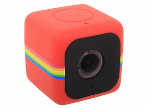 Action Видеокамера Polaroid Cube красный <1080P, карта памяти SD > 