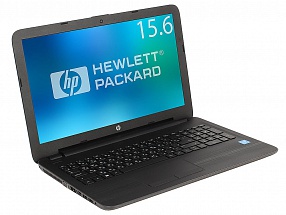 Ноутбук HP 250 <W4M62EA> Celeron N3060 (1.6) /4Gb/1Tb/15.6" HD AG/Int:Intel HD/DVD-RW/BT/DOS/Black