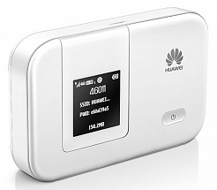 Маршрутизатор мобильный LTE Huawei E5372 4G маршрутизатор, WiFi 802.11 b/g/n, microSD up to 32Gb, белый