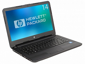Ноутбук HP 14-am006ur <W7S20EA> Celeron N3060 (1.6)/2GB/32GB eMMC/14.0" HD/Int:Intel HD/no DVD/Win10 (Black)