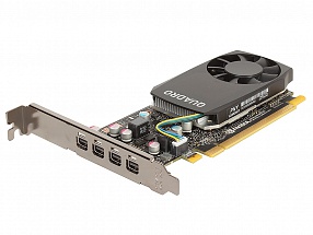 Проф видеокарта 2Gb <PCI-E> PNY nVidia Quadro P620 <GDDR5, 128 bit, 4xmDP, Low Profile, 4xmDP to DVI-D SL adapter, ATX&LP Bracket, Retail>