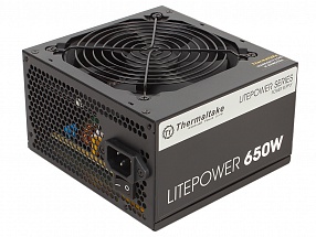 Блок питания Thermaltake Litepower 650W (PS-LTP-0650NPCNEU-2) v2.3, A.PFC, 80 Plus , Fan 12 cm, Retail 