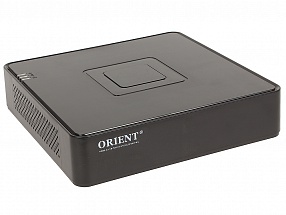 Видеорегистратор ORIENT NVR-8204POE 4-канальный сетевой регистратор для IP камер, 4 x 1080p со звуком, H.264, ONVIF 2.4, 1xHDD SATA до 4Tb, built-in P