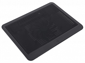 Теплоотводящая подставка под ноутбук DeepCool N19 (до 14", 140мм вентилятор, черный)