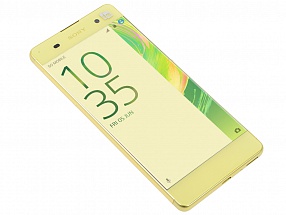 Смартфон SONY Xperia XA (F3111) Lime Gold MediaTek MT6755/2 Гб/16 Гб/5" (1280x720)/3G/4G/BT/Android 6.0