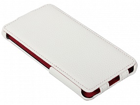 Чехол - книжка iRidium для Sony Xperia Z2 (белый), натуральная кожа