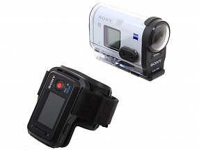 Action Видеокамера Sony HDR-AS200VR {8.8Mpix, ExmorR, 170* Degree, WiFi + LiveView Remote RM-LVR2} [HDRAS200VR.AU2] с подводным боксом (SPK-AS2),  Adh