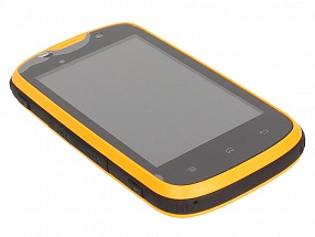 Защищенный Смартфон Ginzzu RS71D (оранж) 2SIM, 4" MTK6735 1.00Mhz, IP68, Water/Dust Proof 800x480, 8Mpix.,1/8/64Gb, GPS LTE/3G Andr 6.0. 2800mAh
