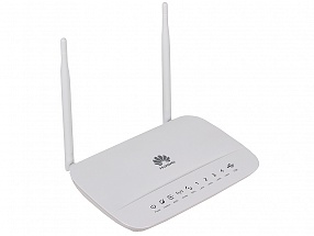 ADSL - маршрутизатор Huawei HG532f ADSL2+, WiFi 802.11b/g/n 300Mb/s, 4xLAN 100Mb/s, USB 2.0, антенна внешняя