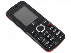 Мобильный телефон ZTE R550 Black/Red 4 Mb/1.8'' (128x160)/DualSim/microSD/2G/BT