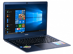 Ноутбук Prestigio SmartBook 141S Celeron N3350 (1.1)/3GB/32GB SSD/14.1" 1920x1080 IPS AG/DVD нет/BT/WiFi/Win10 (GPPSB141S01ZFHBBCIS) Blue