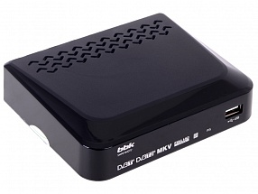 Цифровой телевизионный DVB-T2 ресивер BBK SMP018HDT2 черный