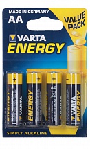 Батарейки VARTA Energy AA блистер 4 4106213414 