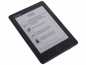 Электронная книга Gmini MagicBook S6LHD Graphite , экран 6", E-Ink Pearl HD с подсветкой, 1024x758, 4Gb, microSD, Чехол