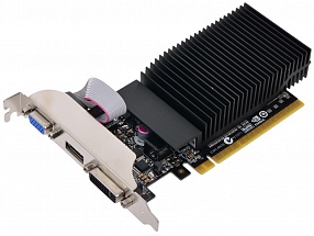 Видеокарта 1Gb <PCI-E> Inno3D G210 c CUDA <GFG210, GDDR3, 64 bit, HDCP, DVI, HDMI, Retail>