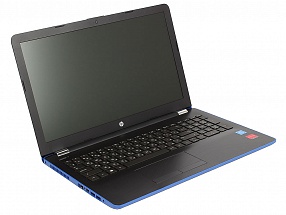 Ноутбук HP 15-bs050ur <1VH49EA> Pentium N3710 (1.6)/4Gb/500Gb/15.6" HD/AMD 520 2Gb/No ODD/Win10 (Marine blue)