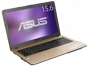 Ноутбук Asus X540YA-XO047T AMD E1-7010 (1.5)/2G/500G/15.6" HD AG/Int:AMD Radeon R2/noDVD/BT/Win10 (Chocolate Black)