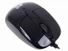 Мышь Defender Optimum MS-130 USB B(Черный) 2кн+кл 800dpi 