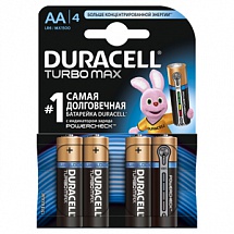Батарейки DURACELL (АА) LR6-4BL TURBO NEW 4шт 