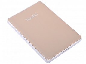 Внешний жесткий диск 500Gb Hitachi Touro HTOSEC5001BGB (0S03758) Gold 2.5" USB 3.0