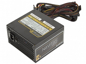 Блок питания  Chieftec 650W Retail GPM-650S [Navitas] ATX v.2.3/EPS, 80+ Gold, A.PFC, 2x PCI-E (6+2-Pin), 7x SATA, 2x MOLEX, Fan 12cm